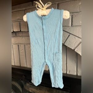 Kyte BABY Azure Snap Sleeveless Romper
